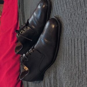 Bally Dark Brown‎ Leather Oxfords Shoes Size 13 (1400.00 MSRP)